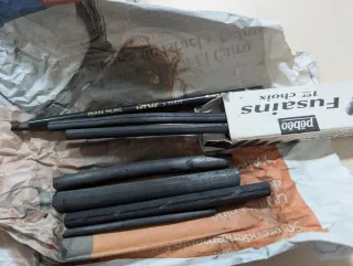 Set carboncillos Pēbéo y Pierre Noire