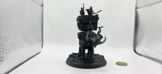 Figura Resina 3D Elefante de Guerra DnD