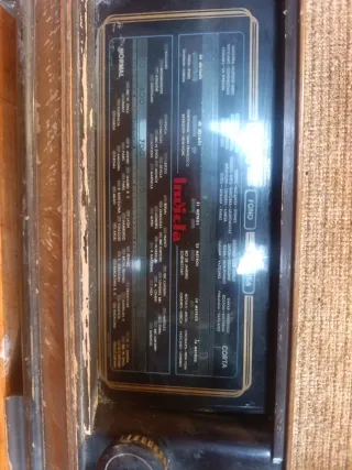 Radio Invicta Antigua Vintage Madera