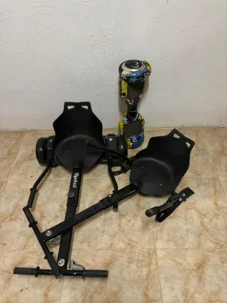 2 Hoverboards y 2 Sillas Kart