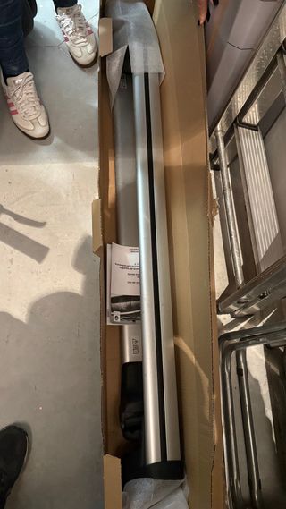 Cofre de techo BMW original + barras BMW