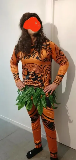 Disfraces Vaiana Talla M y Disfraz de Maui