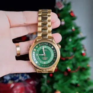 Reloj Tous Verde Dorado