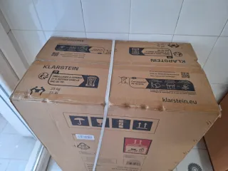 Arcón Congelador Klarstein Negro