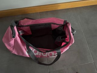 Mochila Adidas Rosa y Gris