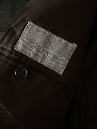 Giacca vintage in lana marrone