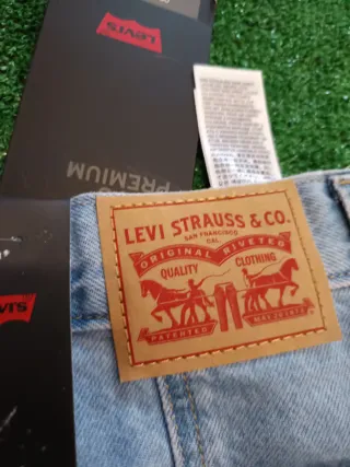 Falda Levi's Fit And Flare Azul Talla 34