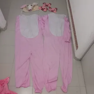 Disfraz Cerdito Talla Adulto y Bebé