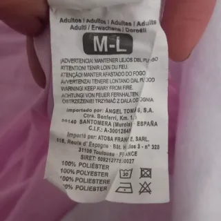 Disfraz Cerdito Talla Adulto y Bebé