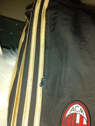 Pantalón Chándal AC Milan Adidas Negro
