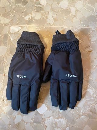 Guantes Wedze negros Talla XS/S