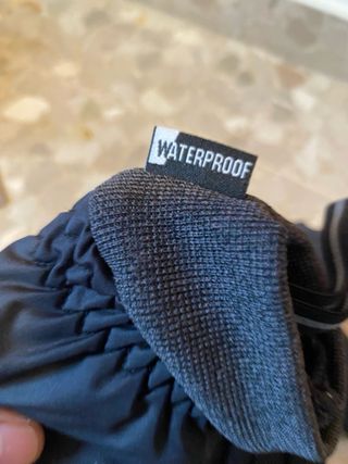 Guantes Wedze negros Talla XS/S