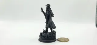 Figura Resina 3D Bardo D&D