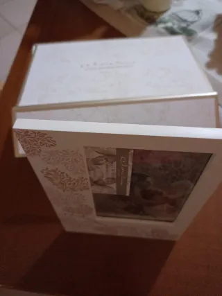 Cornice portafoto Claraluna con decori floreali