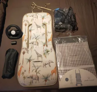 Silla de paseo Easywalker Jackey XL con accesorios