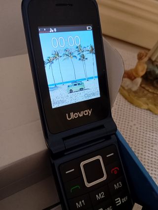 Cellulare per Anziani Blu