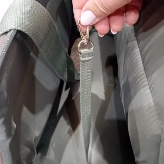 Borsa da trasporto per cani marrone/grigia