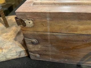 Caja de madera India