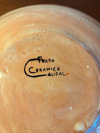 Plato Cerámica Califal