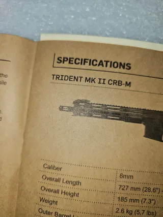 Réplica Airsoft Krytac Trident