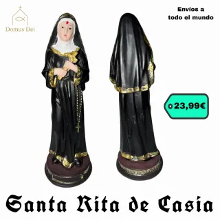 Figura Santa Rita de Casia Escayola