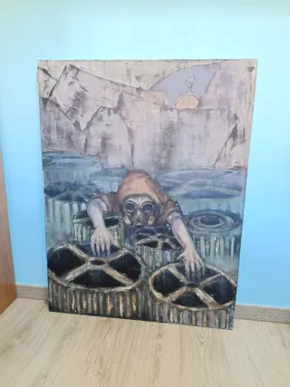 Cuadro, pintura abstracto