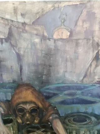 Cuadro, pintura abstracto