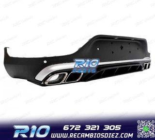 DIFUSOR MERCEDES CLASE GLC C253 COUPE + COLAS ESCAPE