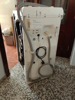 Lavadora blanca