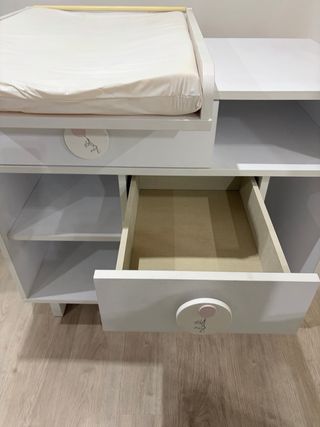 Mueble cambiador bebé con colchon