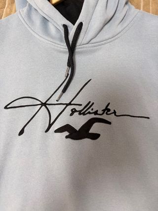 Sudadera Hollister Azul Talla M