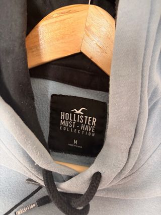 Sudadera Hollister Azul Talla M