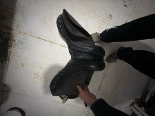 Montura inglesa de cuero