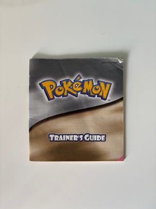 Manual Pokémon Edición Oro / Plata gameboy color