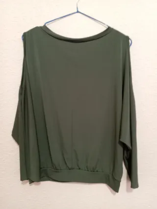 Camiseta verde mujer