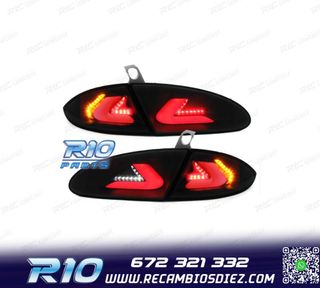 PILOTOS SEAT LEON 2 05-09 CARDNA FULL LED AHUMADOS