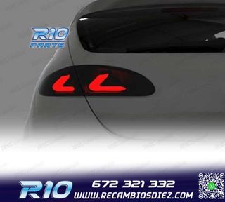 PILOTOS SEAT LEON 2 05-09 CARDNA FULL LED AHUMADOS