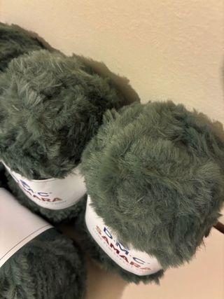 Lote 4 madejas lana Samara de Dmc