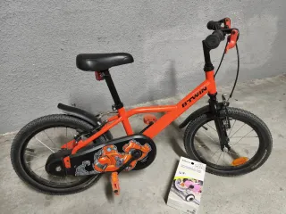Bicicleta Infantil Btwin Naranja