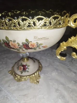 Tris Vaso, Candelabro e Centrotavola Masoni