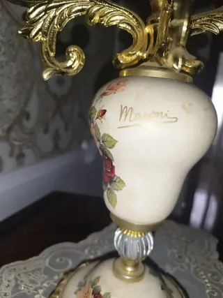 Tris Vaso, Candelabro e Centrotavola Masoni