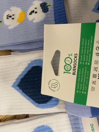 12 calcetines mujer talla 35-40