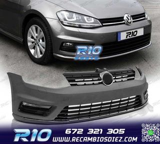 PARAGOLPES DELANTERO VOLKSWAGEN VW GOLF 7 12-17 LOOK R LINE