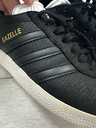 Adidas Gazelle Negro Blanco
