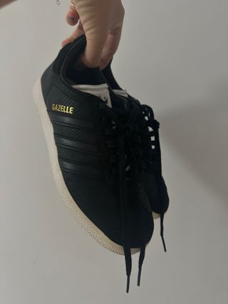 Adidas Gazelle Negro Blanco