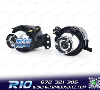 FAROS ANTINIEBLAS CON LUPA PARAGOLPES BMW TIPO M