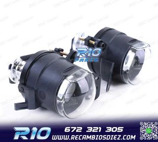 FAROS ANTINIEBLAS CON LUPA PARAGOLPES BMW TIPO M