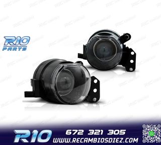 FAROS ANTINIEBLAS CON LUPA PARAGOLPES BMW TIPO M