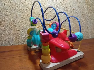 Avión Montessori Madera Juguete Educativo