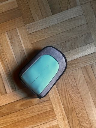 Mochila XD Design antirrobo gris/azul